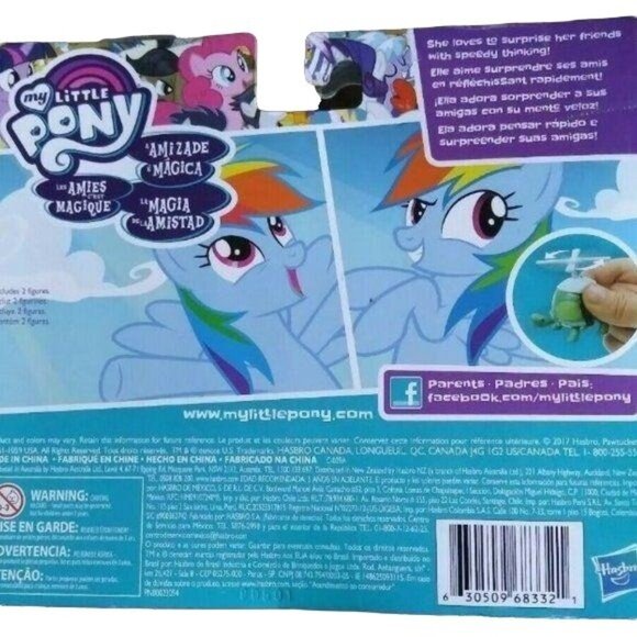 My Little Pony Rainbow Dash & Tank Silly Looks Figure Set - Picture 4 of 5